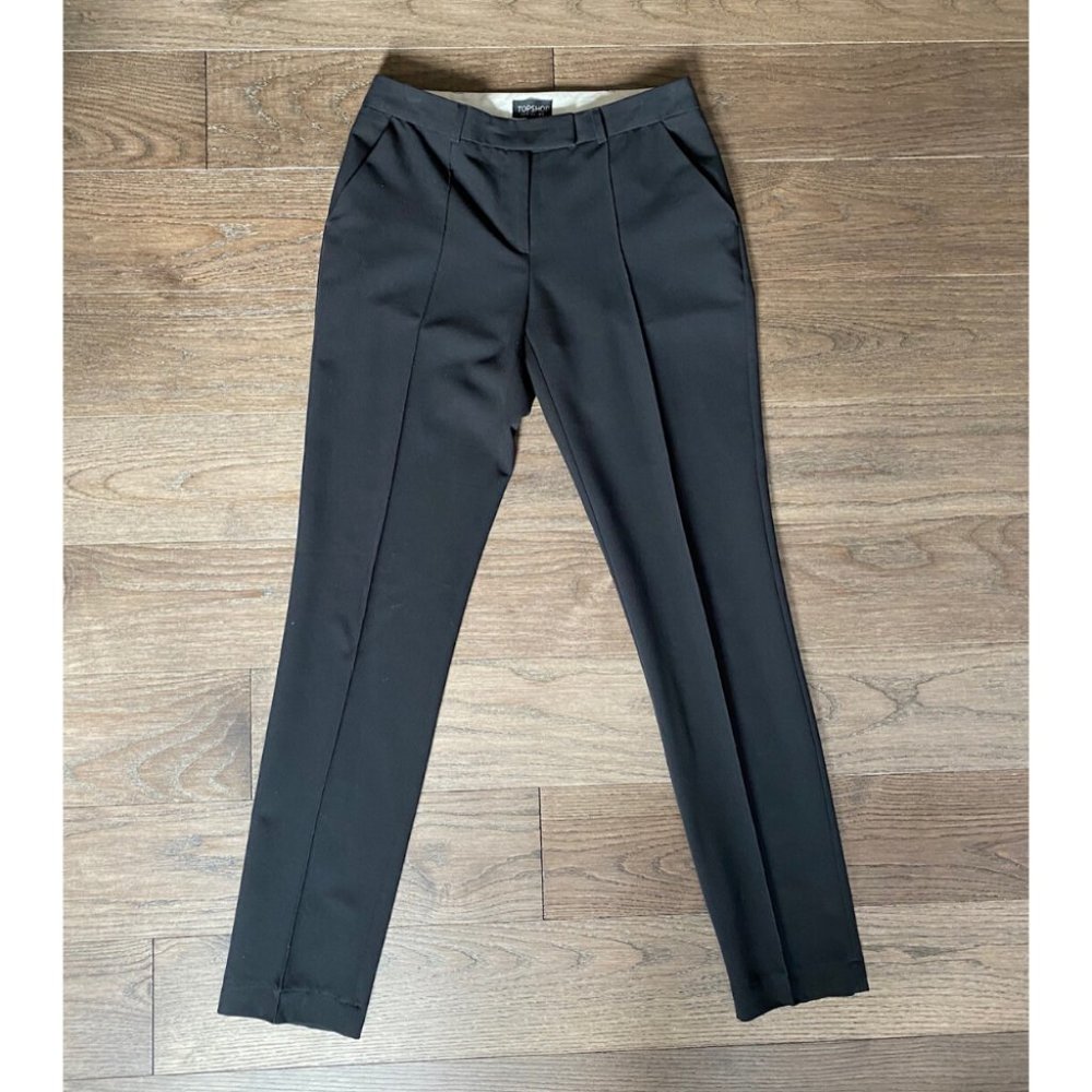 TOPSHOP Black Cigarette Pants